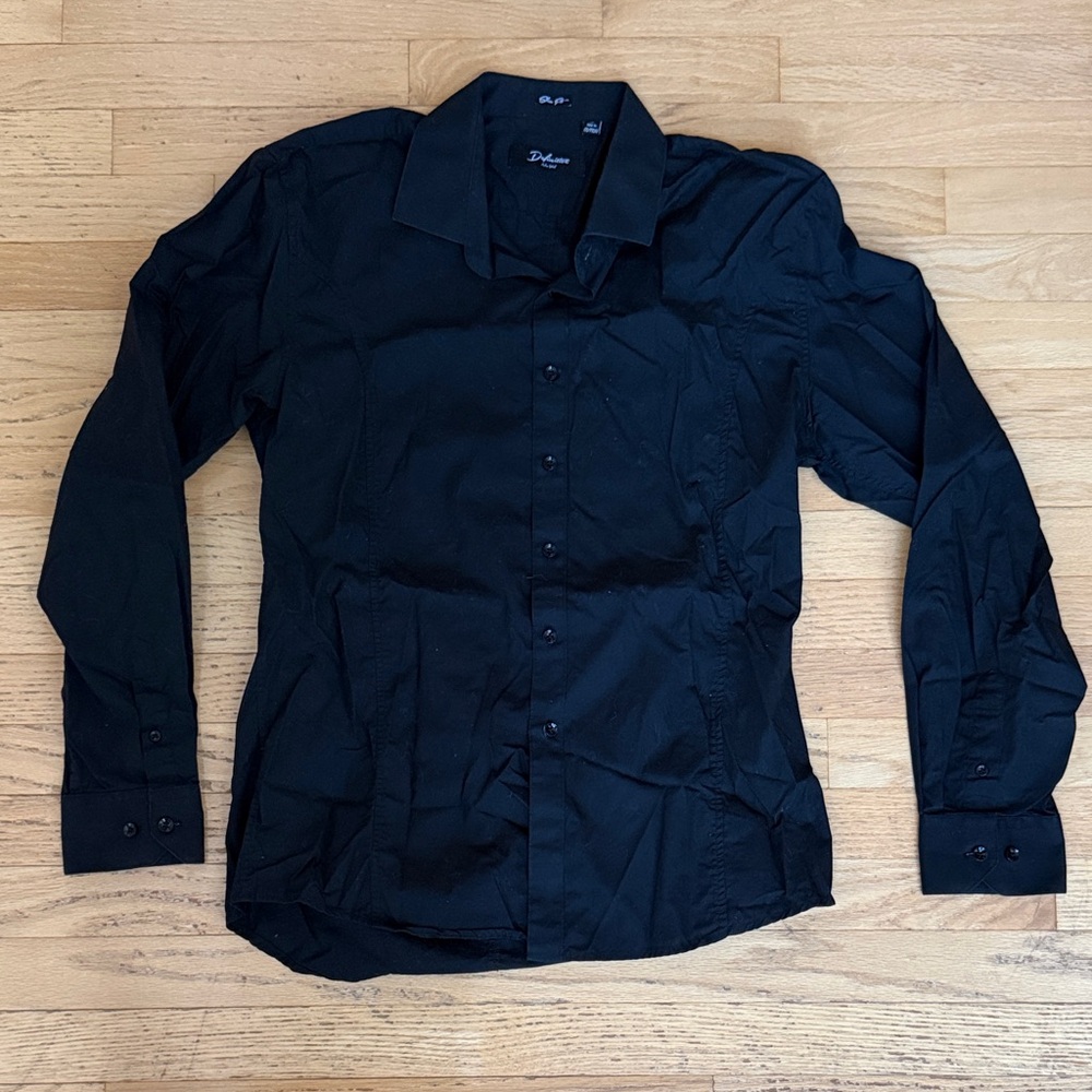 Black Button-Up Shirt